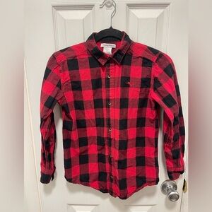 Tommy Bahama Red and Black Checkered Shirt
